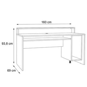 Bureau Trent II Avec éclairage