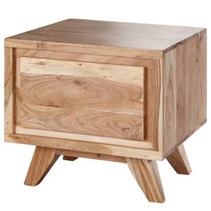 Table de chevet Eda Marron - Bois massif - 45 x 44 x 45 cm