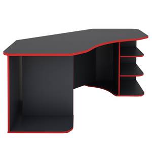 Bureau d’angle Crosswoods Anthracite / Rouge