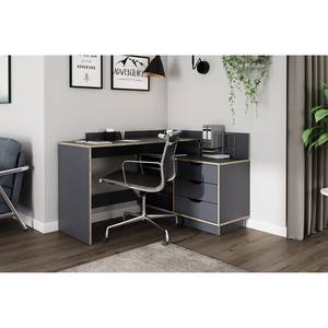 Bureau d’angle Paroy Anthracite