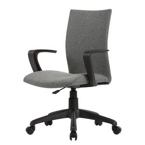 Chaise pivotante Sit Tissu / Matière plastique - Gris / Noir