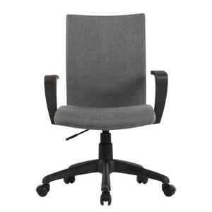 Chaise pivotante Sit Tissu / Matière plastique - Gris / Noir