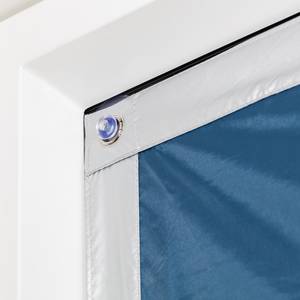 Dachfenster Sonnenschutz Thermofix Polyester - Blau - 36 x 72 cm