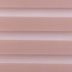 Duo-rolgordijn Klemfix III polyester - Oud pink - 100 x 150 cm