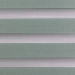 Duo-rolgordijn Klemfix III polyester - Mintgroen - 80 x 150 cm