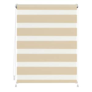 Store enrouleur sans perçage III Polyester - Crème - 45 x 150 cm