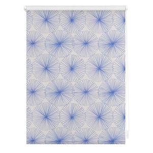 Klemfix rolgordijn Flower Wheel polyester - blauw - 45 x 150 cm