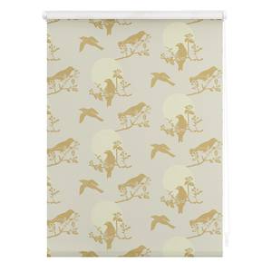 Store enrouleur Moon Birds Polyester - Beige - 45 x 150 cm