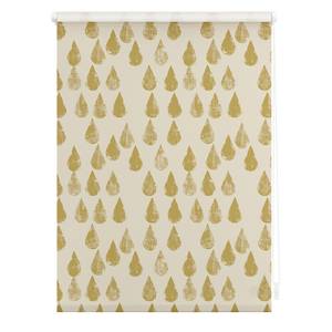 Klemmfix Rollo Golden Drops Polyester - Gold - 60 x 150 cm