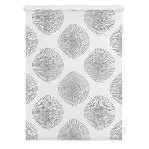 Klemfix rolgordijn Stripy Boho Drop polyester - Wit - 100 x 150 cm