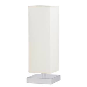 Lampe Piet Tissu / Acier - 1 ampoule - Blanc