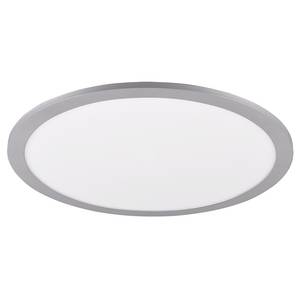 Plafondlamp Tiberius polycarbonaat - 1 lichtbron - Titanium - Diameter: 40 cm