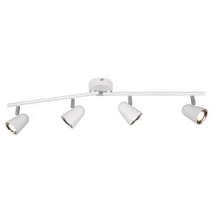 Plafondlamp Toulouse polycarbonaat - Wit - Aantal lichtbronnen: 4