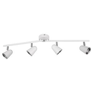 Plafondlamp Toulouse polycarbonaat - Wit - Aantal lichtbronnen: 4