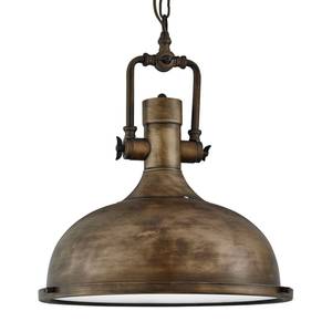 Industrial Pendentif Noir - Métal - 39 x 126 x 39 cm
