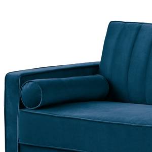 Sofa Saval (3-Sitzer) Samt Ceara: Nachtblau