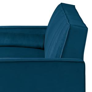 Sofa Saval (3-Sitzer) Samt Ceara: Nachtblau