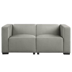 Sofa Sare (2-Sitzer) Webstoff - Webstoff Wobke: Hellgrau