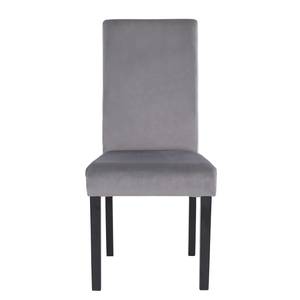 Chaises capitonnées Talma I (lot de 2) Gris