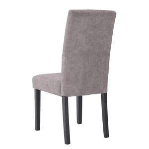 Chaises capitonnées Talma II (lot de 2) Gris