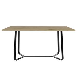 Table Tamika Imitation chêne Artisan - Largeur : 160 cm