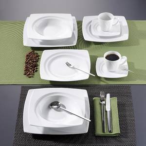 Service de table Celebration (50 élém.) Porcelaine - Blanc