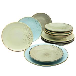 Servizio di piatti SKANDINAVIEN (12) Stoneware - Multicolore