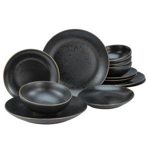 Servizio da tavola Industrial II (12) Stoneware - Nero