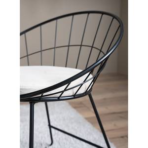 Chaises Ceza (lot de 2) Beige / Noir