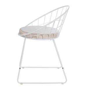 Chaises Ceza (lot de 2) Sable / Blanc