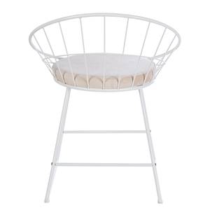 Chaises Ceza (lot de 2) Sable / Blanc