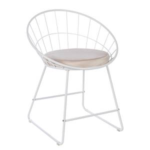 Chaises Ceza (lot de 2) Sable / Blanc