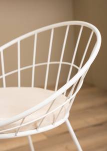 Chaises Ceza (lot de 2) Sable / Blanc