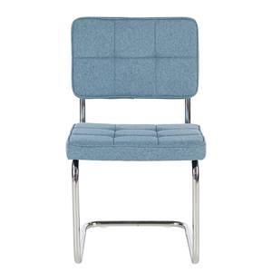 Chaises cantilever Feliz (lot de 2) Bleu pastel