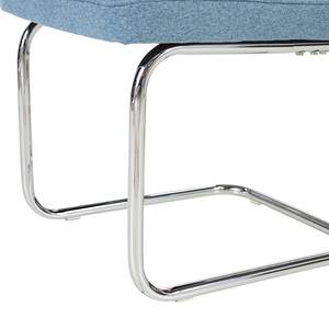 Chaises cantilever Feliz (lot de 2) Bleu pastel