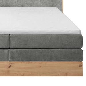 Boxspringbett Naumburg Dunkelgrau