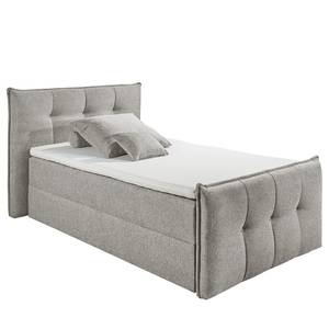 Gestoffeerd bed Darlington Zilver - 120 x 200cm