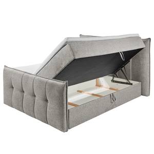 Gestoffeerd bed Darlington Zilver - 160 x 200cm