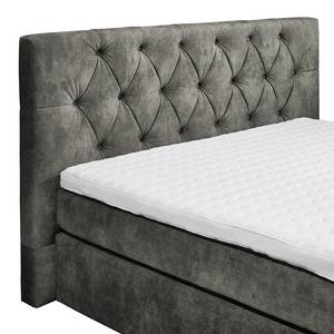 Lit boxspring Kenton Gris - 160 x 200cm