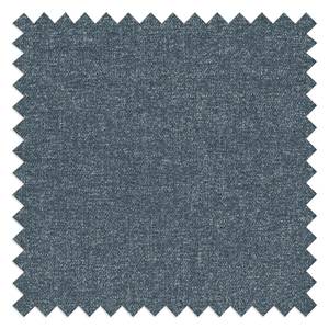 Lit boxspring Oklahoma Bleu - Bois manufacturé - Textile - 201 x 114 x 210 cm