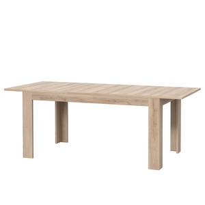 Eettafel Jaslo (met uitschuiffunctie) Comano pruimenhouten look