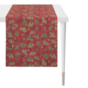 Chemin de table 9530 Coton - Rouge