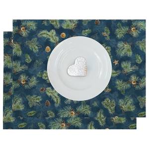 Set de table 9530 Coton - Bleu