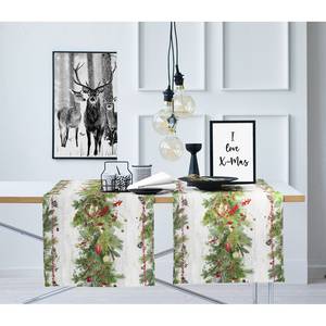 Chemin de table 9529 Coton - Blanc