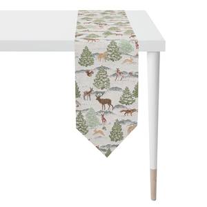 Chemin de table 9536 Multicolore - Textile - 21 x 175 cm