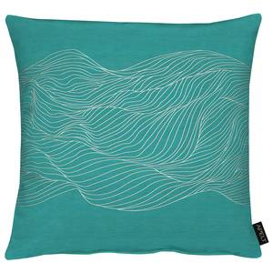 Coussin 5233 Polyester / Viscose - Turquoise