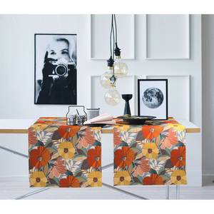 Chemin de table Astrid Multicolore - Textile - 48 x 140 cm