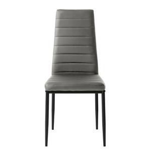 Chaise Maia Gris - Lot de 4