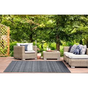 In- & outdoorvloerkleed Bodo polyester - Zwart - 160 x 230 cm