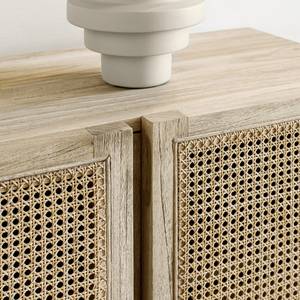 Sideboard Risley Mindi massiv / Rattan